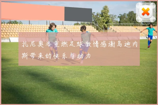 扎尼奥洛重燃足球激情感谢乌迪内斯带来的快乐与动力